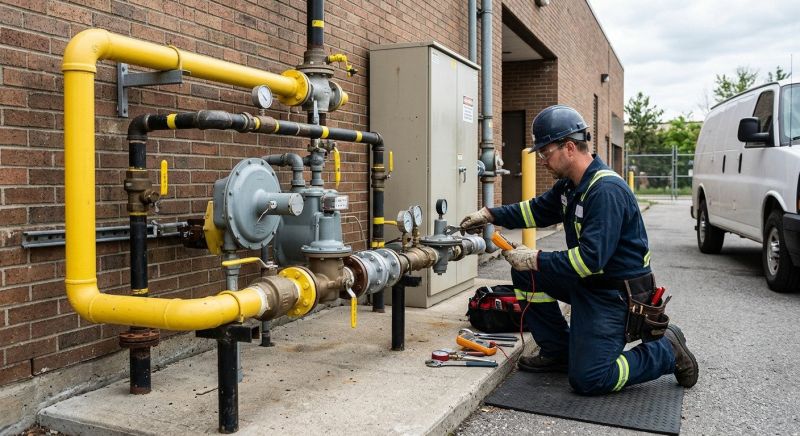Commercial Gas Line Repair in Annapolis, MD