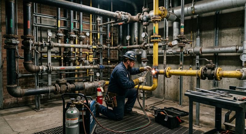 Commercial Gas Line Service in Columbus, OH