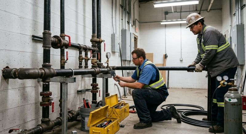 Commercial Gas Piping in Columbus, OH