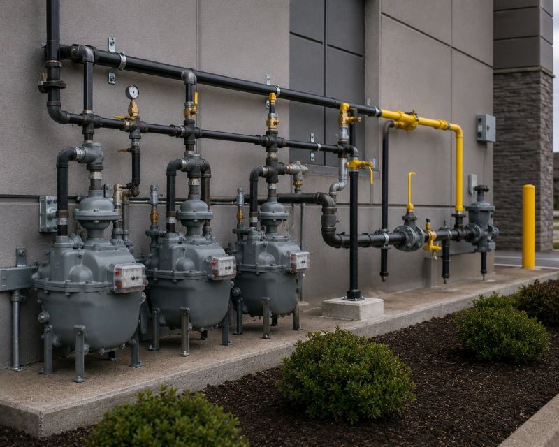 Commercial Gas Piping in Fredericksburg, VA