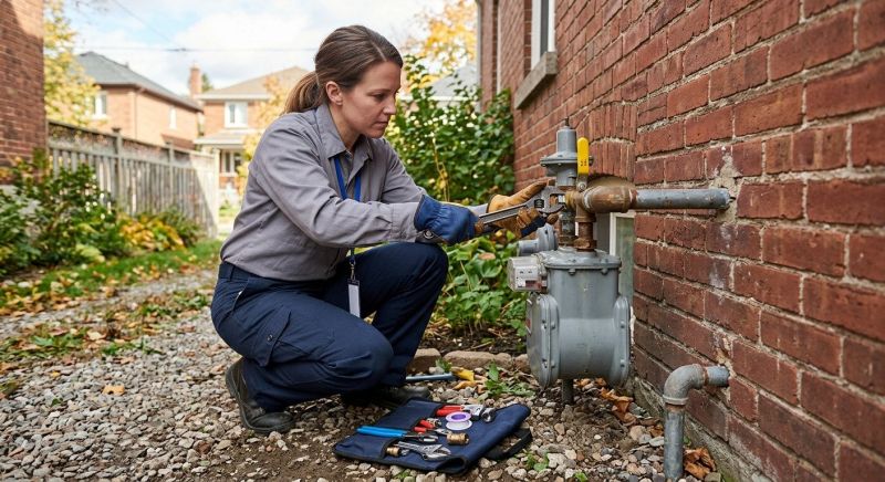 Gas Line Repair in Fredericksburg, VA