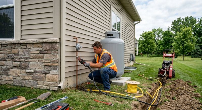 Gas Line Repair in Fredericksburg, VA