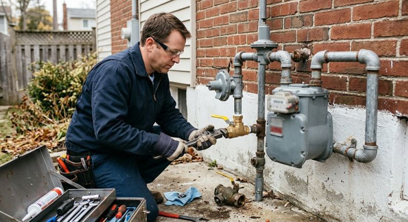 Gas Line Repair in Kansas City, MO