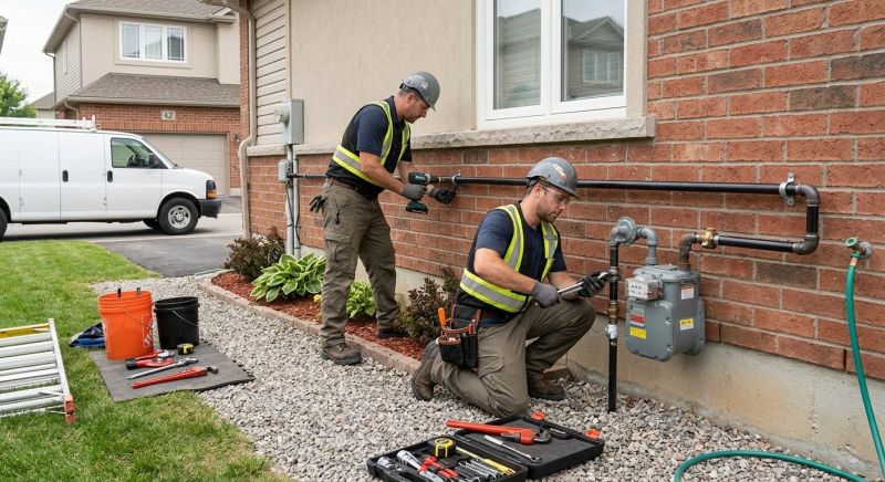 Gas Line Rerouting in Columbus, OH
