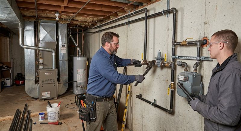 Gas Pipe Installation in Kansas City, MO