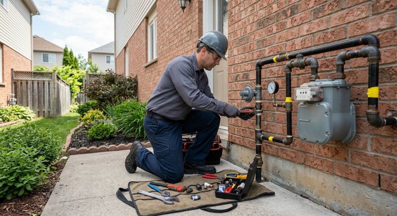 Gas Plumbing Installation in Fredericksburg, VA