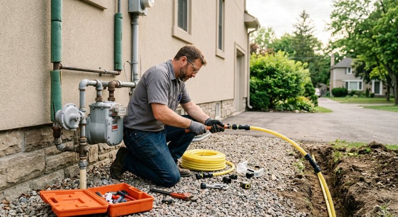 Home Gas Line Installation in San Antonio, TX