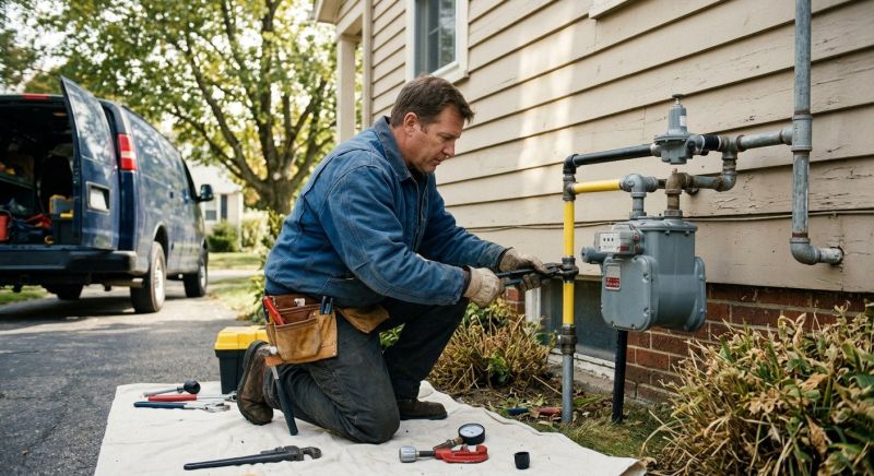 Natural Gas Line Installation in San Antonio, TX