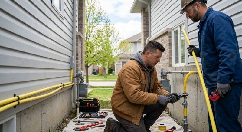 Underground Gas Line Service in Fredericksburg, VA