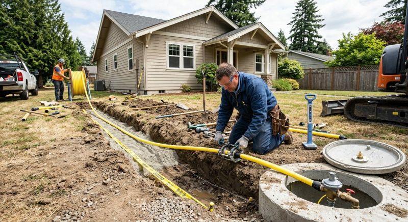 Propane Line Installation in Austin, TX
